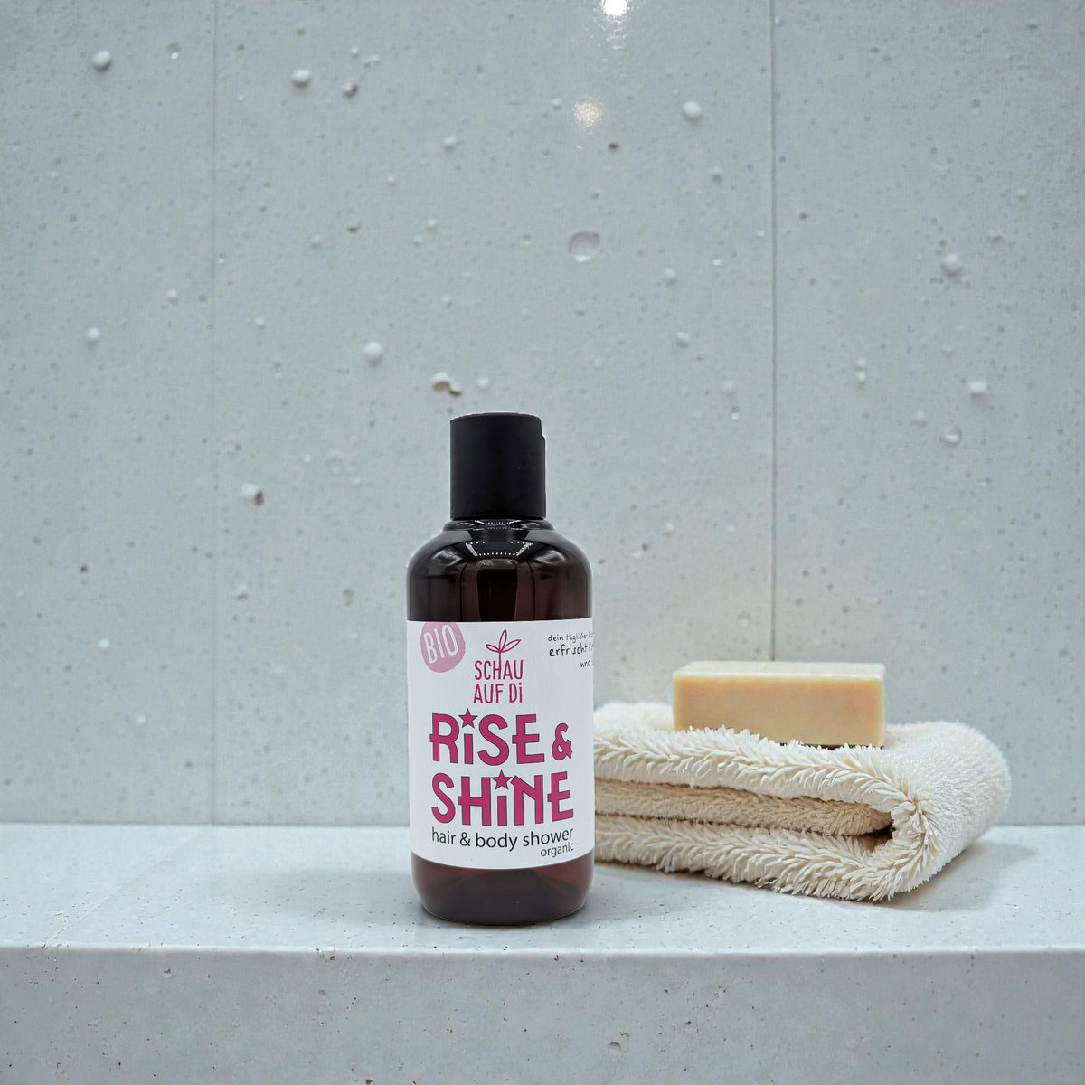 Hair & Body Shower Rise & Shine – erfrischende Bio Reinigung