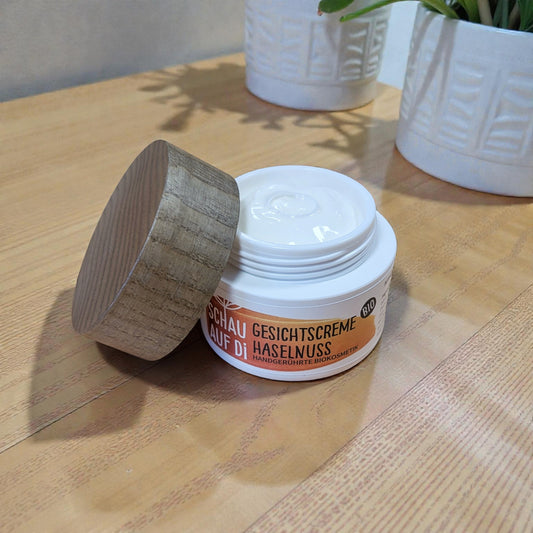 Hazelnut face cream