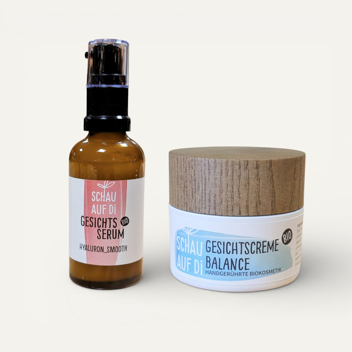 Pflegeset Feuchtigkeit – intensive Bio Gesichtspflege Routine