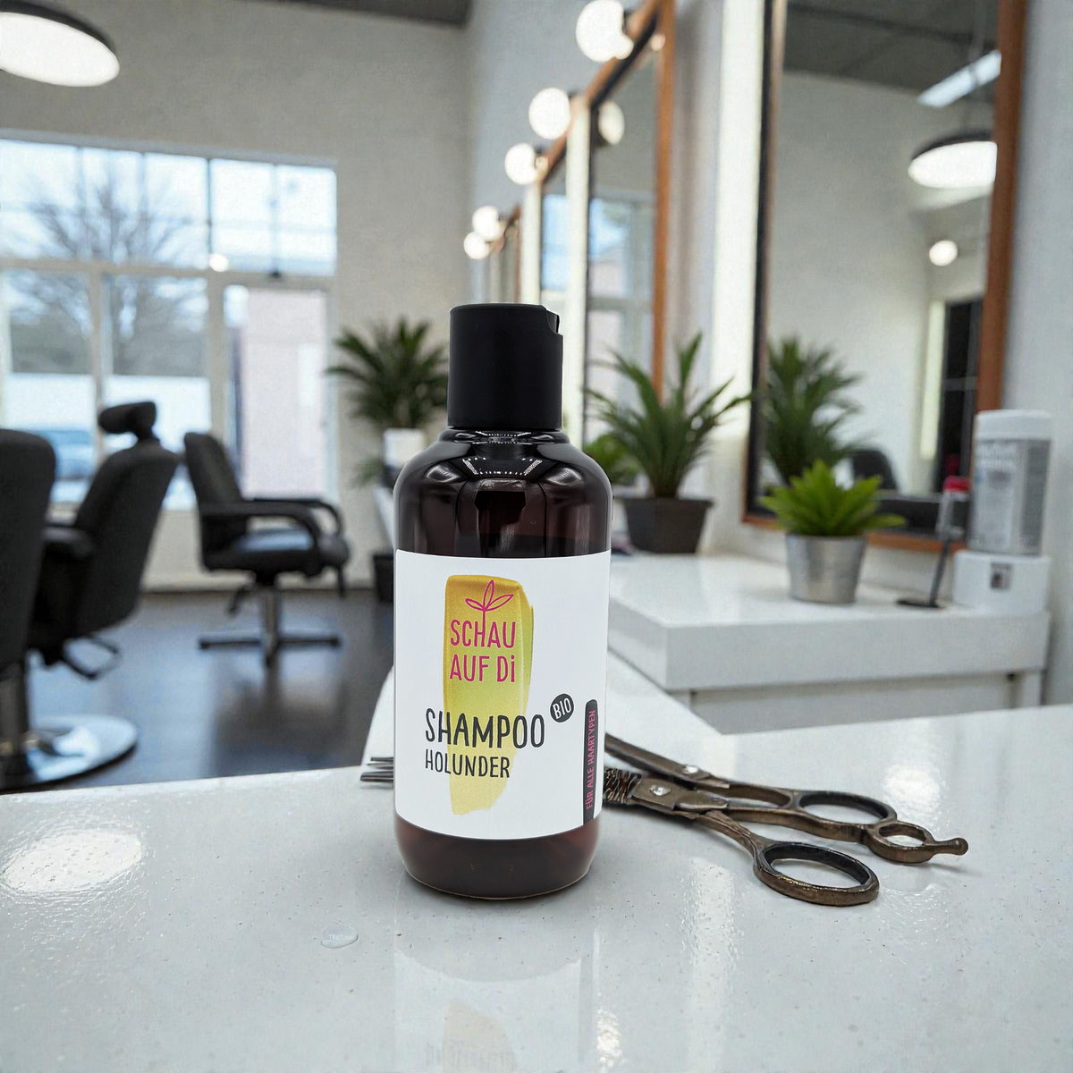 Shampoo Holunder – mildes Bio Shampoo